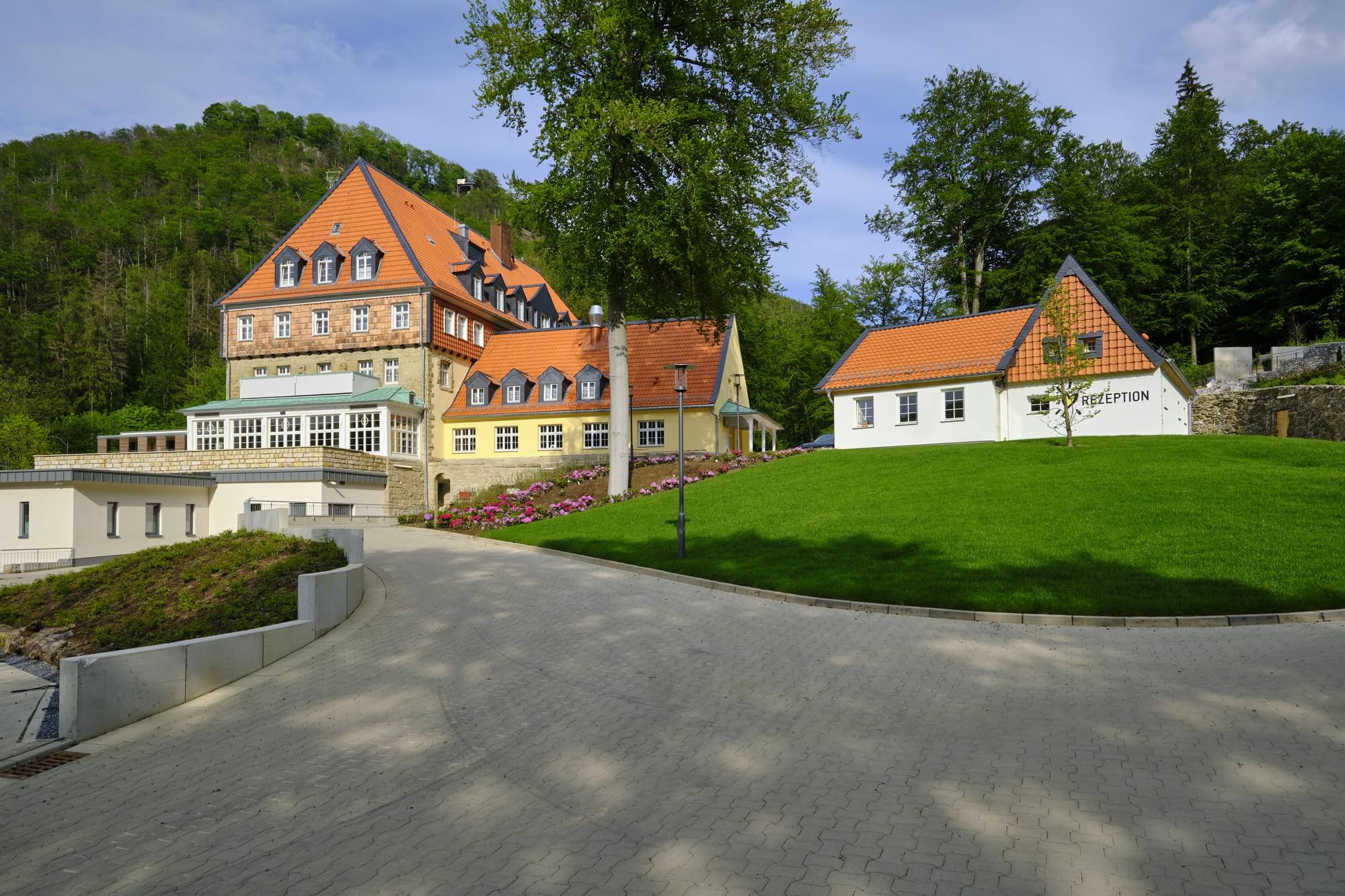 Hotelanlage von Außen